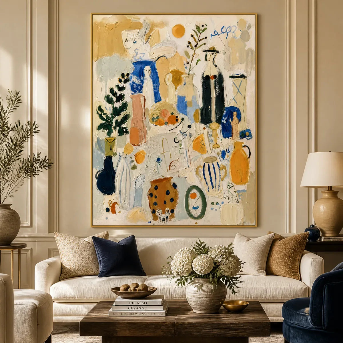 COLLECTED STORIES displayed in a refined living room