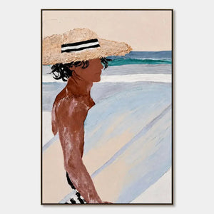 SEASIDE REVERIE hand-painted artwork