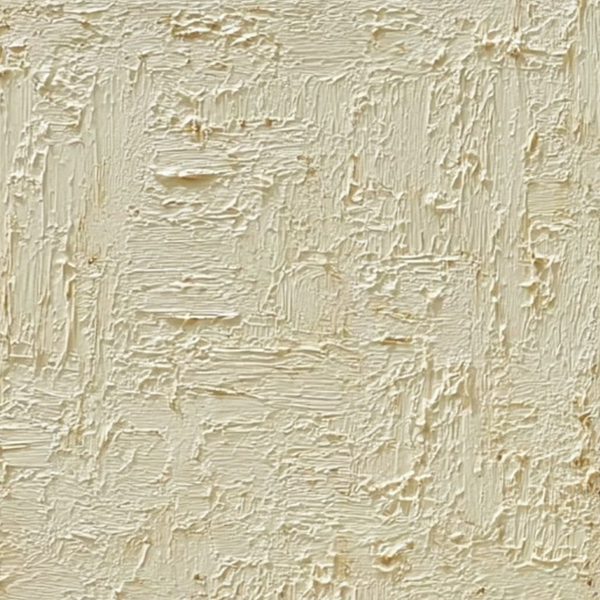 Textured handmade abstract oil painting with thick impasto, neutral beige Wabi Sabi style.