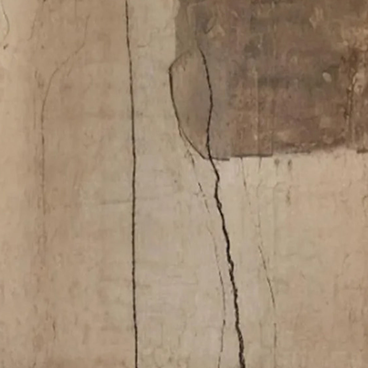 KINTSUGI TRACE: Large Wabi Sabi Textured Abstract Wall Art