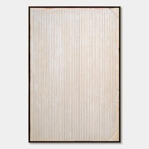 LINEAR CALM: Textured Minimalist Abstract Line Art Paintin