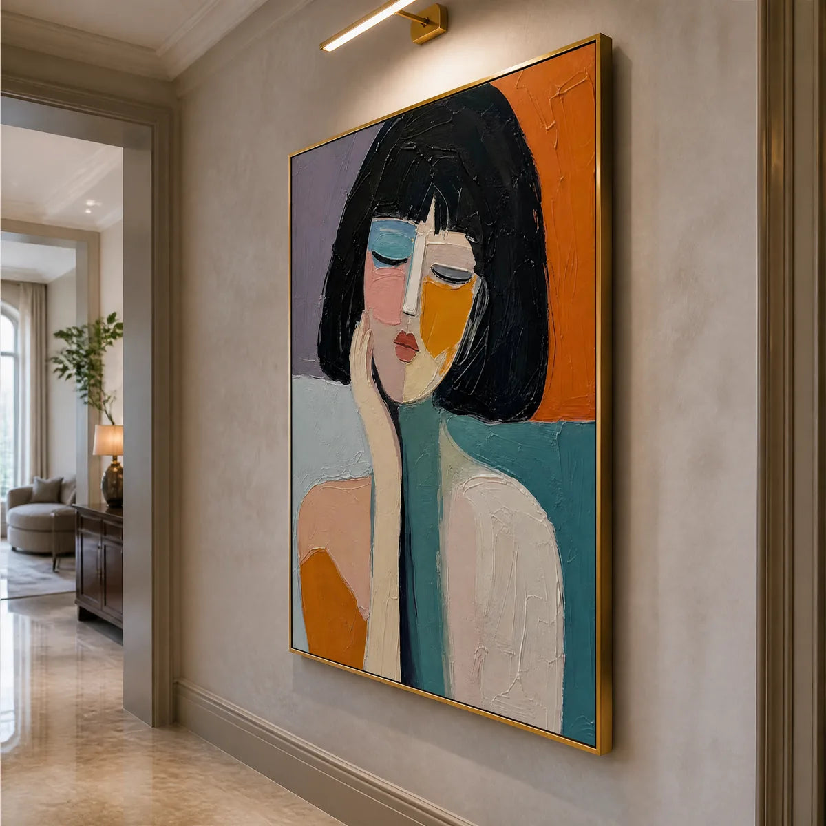 MODERN MUSE: Modern Female Portrait Painting