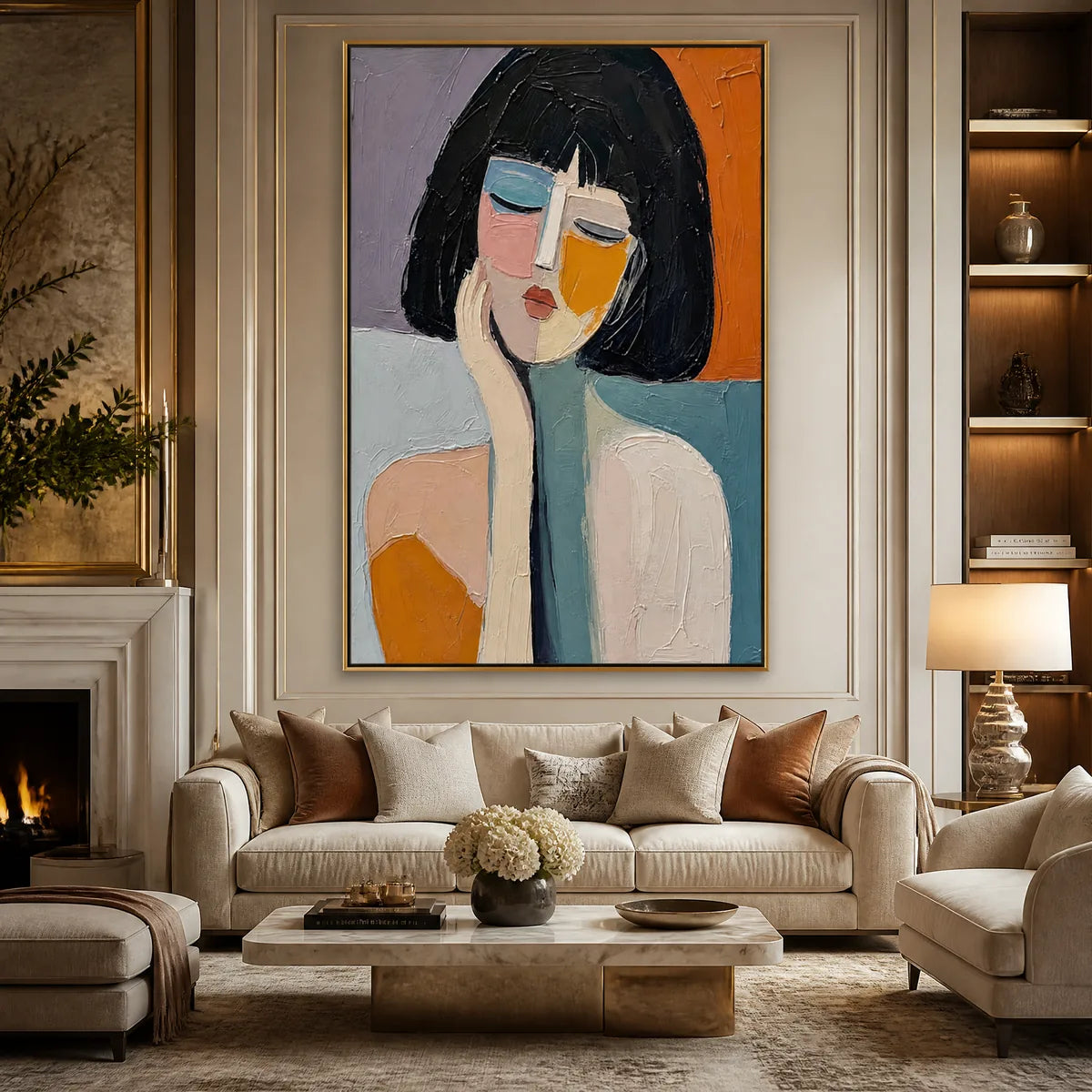 MODERN MUSE: Modern Female Portrait Painting