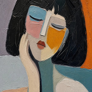 MODERN MUSE: Modern Female Portrait Painting