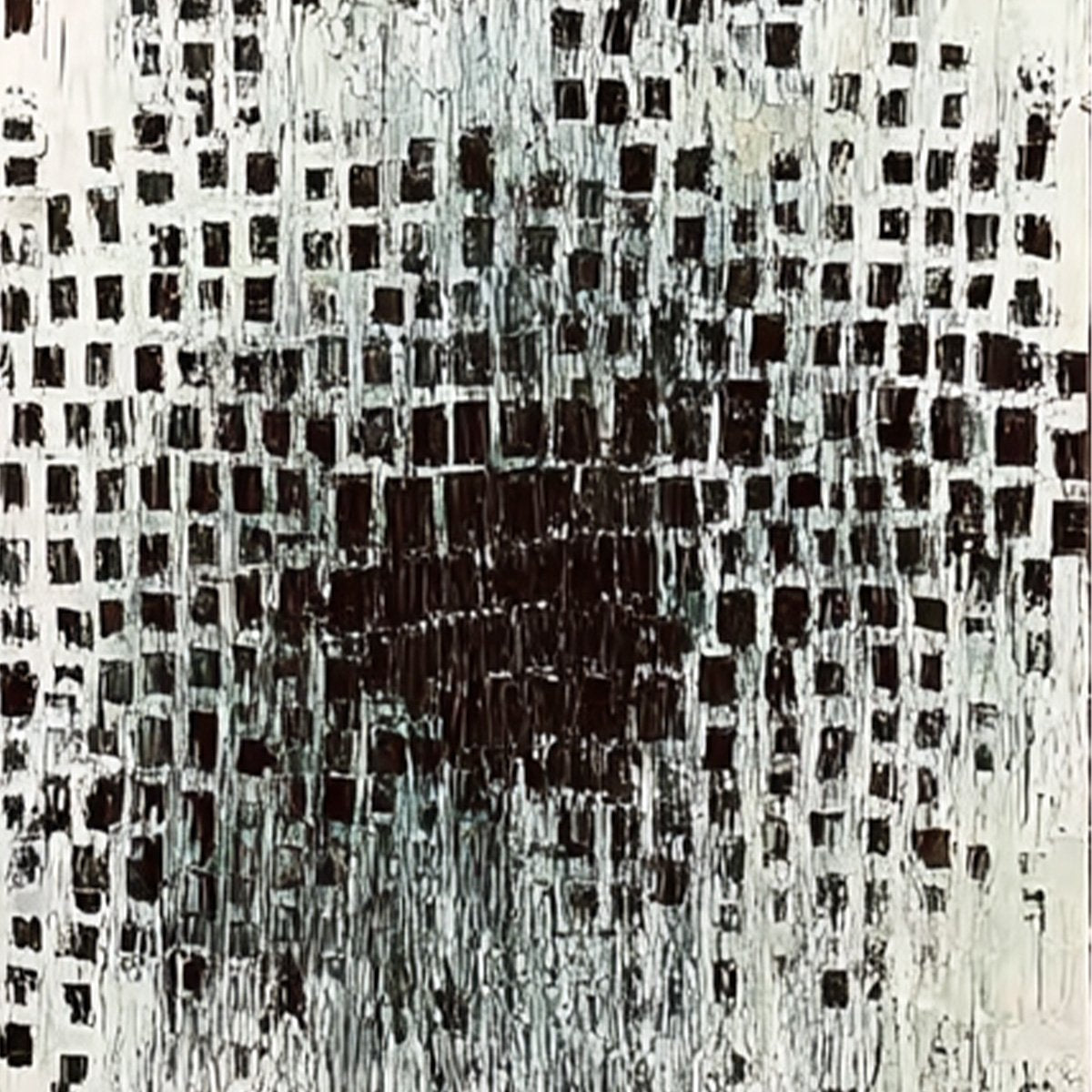 MONOCHROME METAMORPHOSIS: Wabi Sabi Textured Abstract Triptych