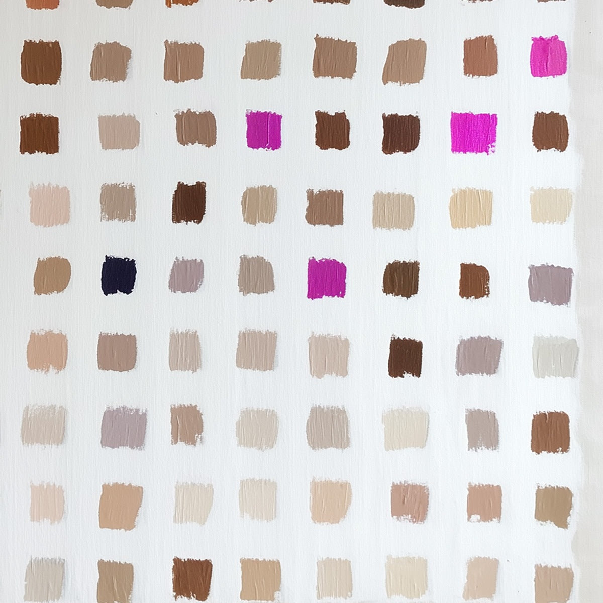 NUANCE: Minimalist Abstract Color Block Oil Painting