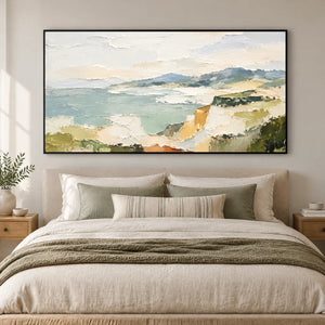QUIET HEADLAND — Bedroom, black frame