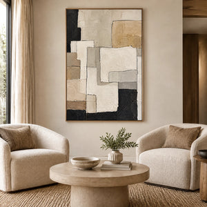 QUIET ASSEMBLY — Hotel, natural wood frame