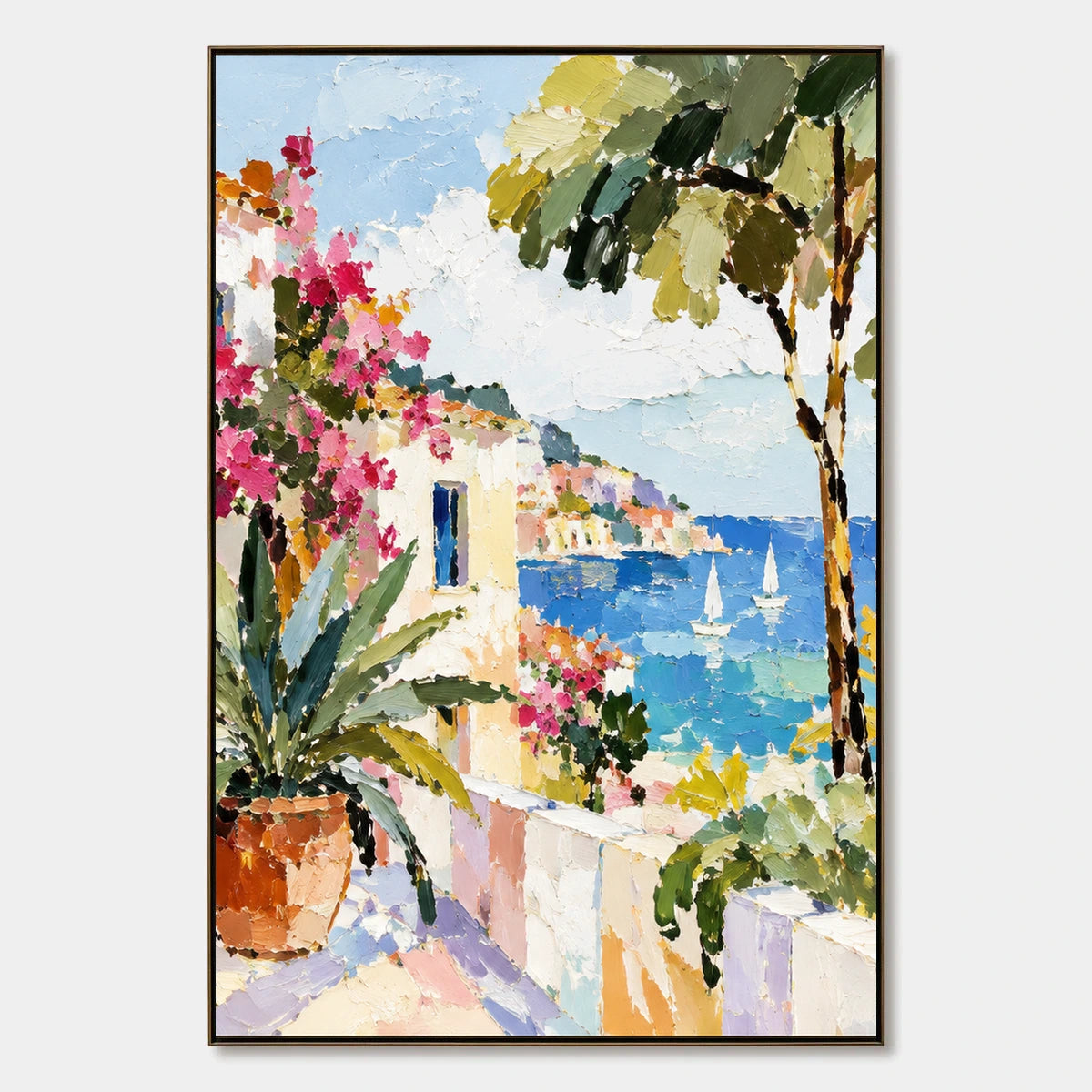 TERRACE BY THE SEA — Artwork main image