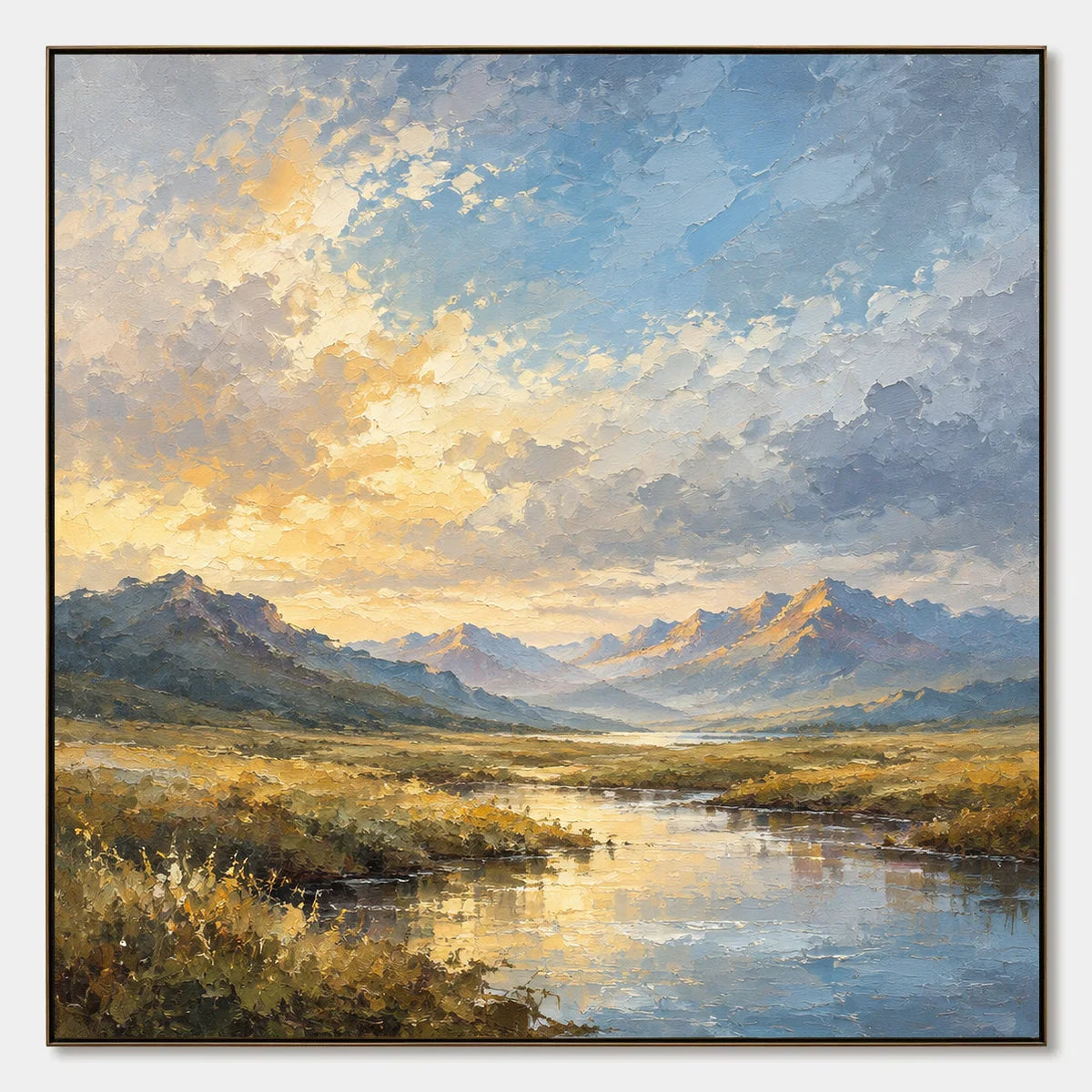 VALLEY AFTERGLOW — Artwork main image