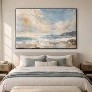 SHORELINE HUSH — Bedroom, black frame