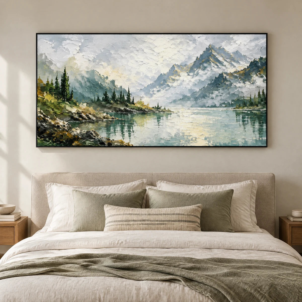 ALPINE STILLWATER — Bedroom, black frame