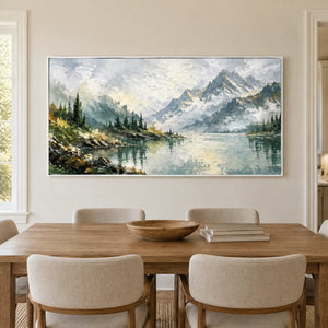 ALPINE STILLWATER — Dining room, white frame