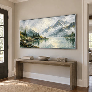 ALPINE STILLWATER — Hallway, silver frame