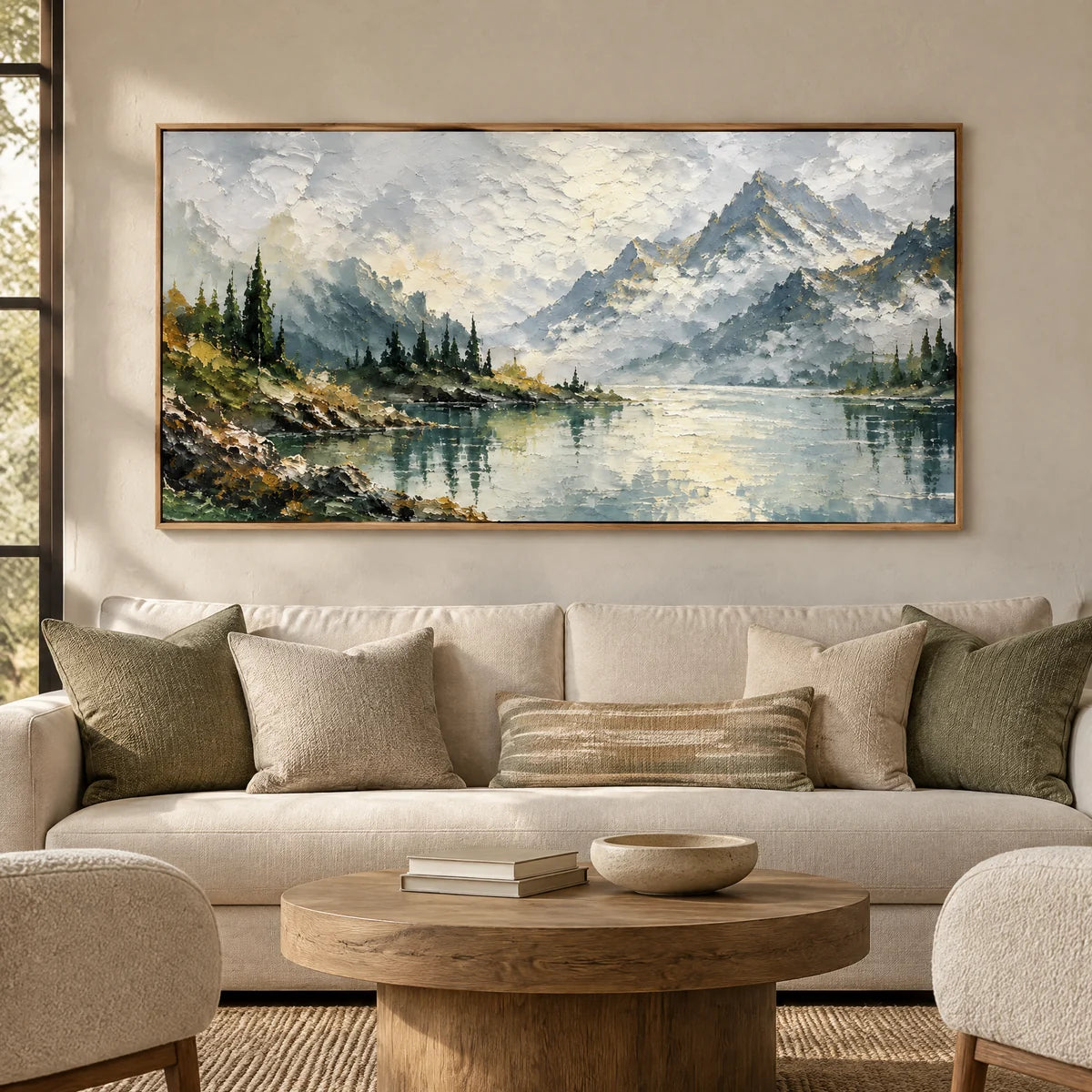 ALPINE STILLWATER — Hotel, natural wood frame