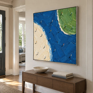 SHARED MOMENTUM — Hallway, silver frame