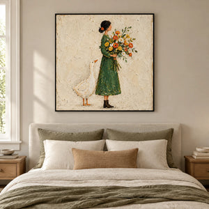 GARDEN ESCORT — Bedroom, black frame