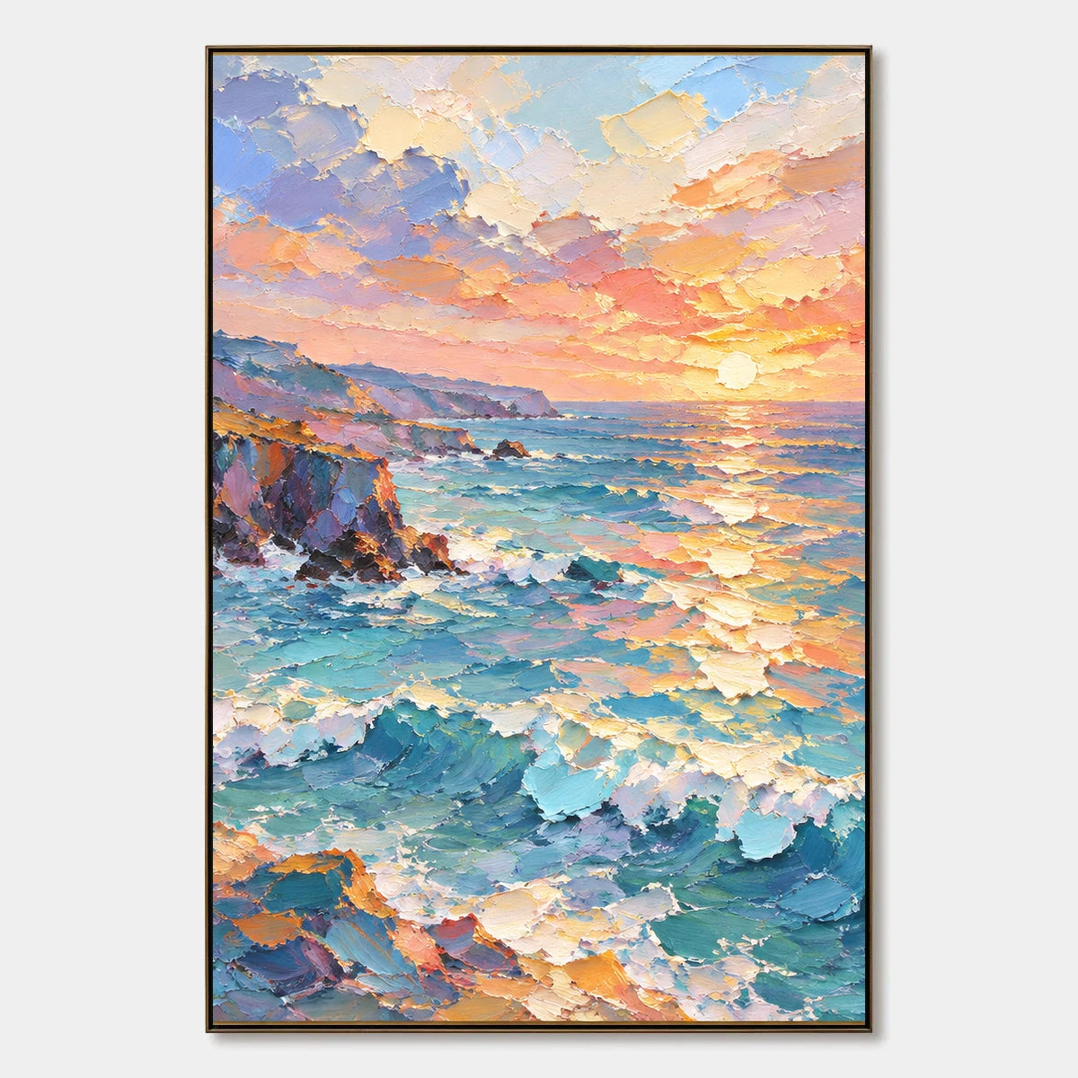TIDAL SUNSET — Artwork main image