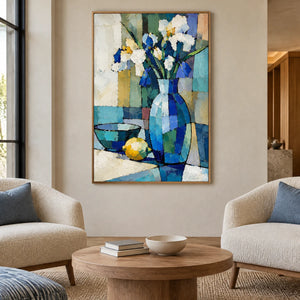 BLUE VESSEL — Hotel, natural wood frame