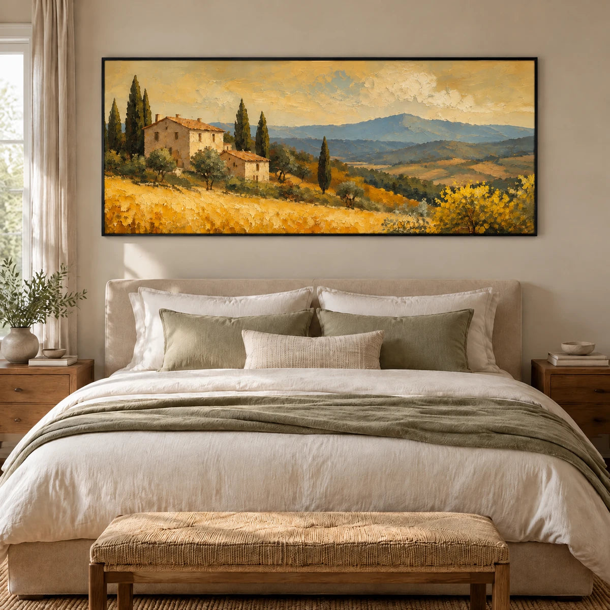 HARVEST RESIDENCE — Bedroom, black frame