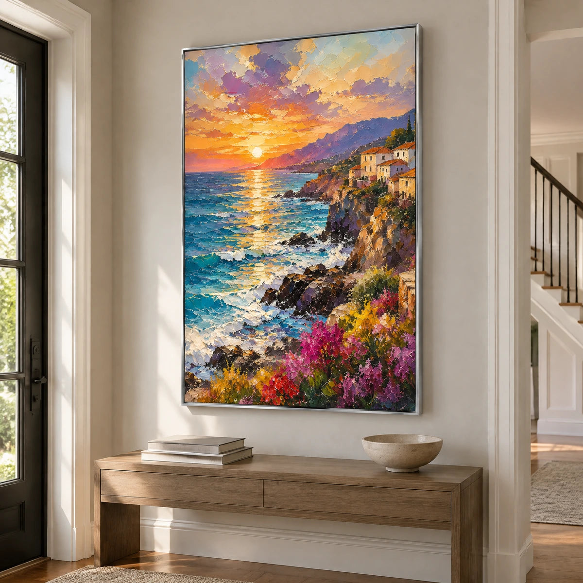 HARBOR EMBER — Hallway, silver frame