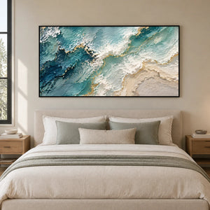 OCEAN LACE — Bedroom, black frame