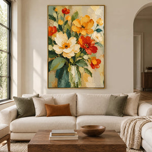 SUMMER VESSEL — Living room, gold frame