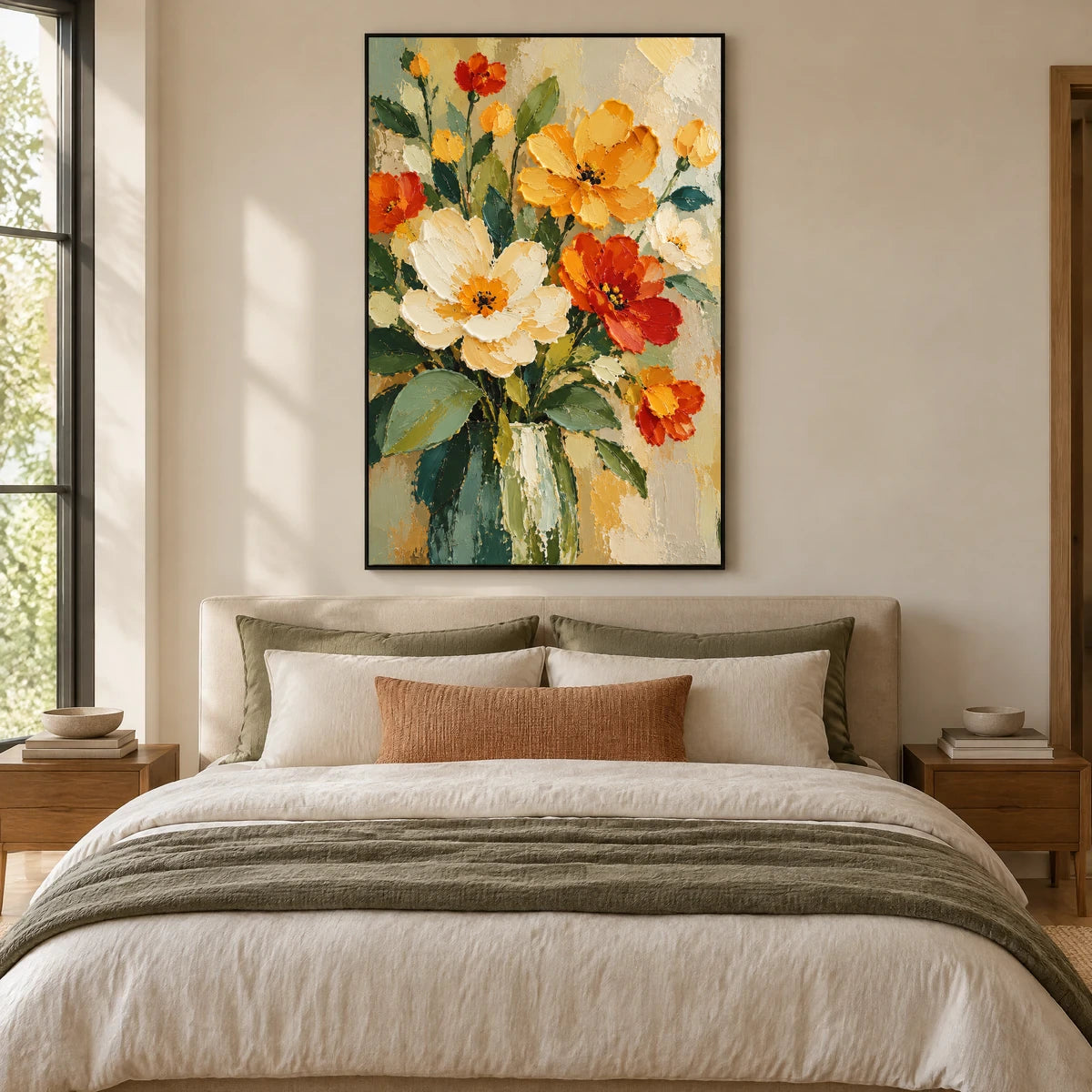 SUMMER VESSEL — Bedroom, black frame