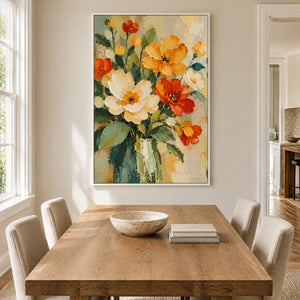 SUMMER VESSEL — Dining room, white frame