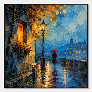 RAINLIT PROMENADE — Artwork main image