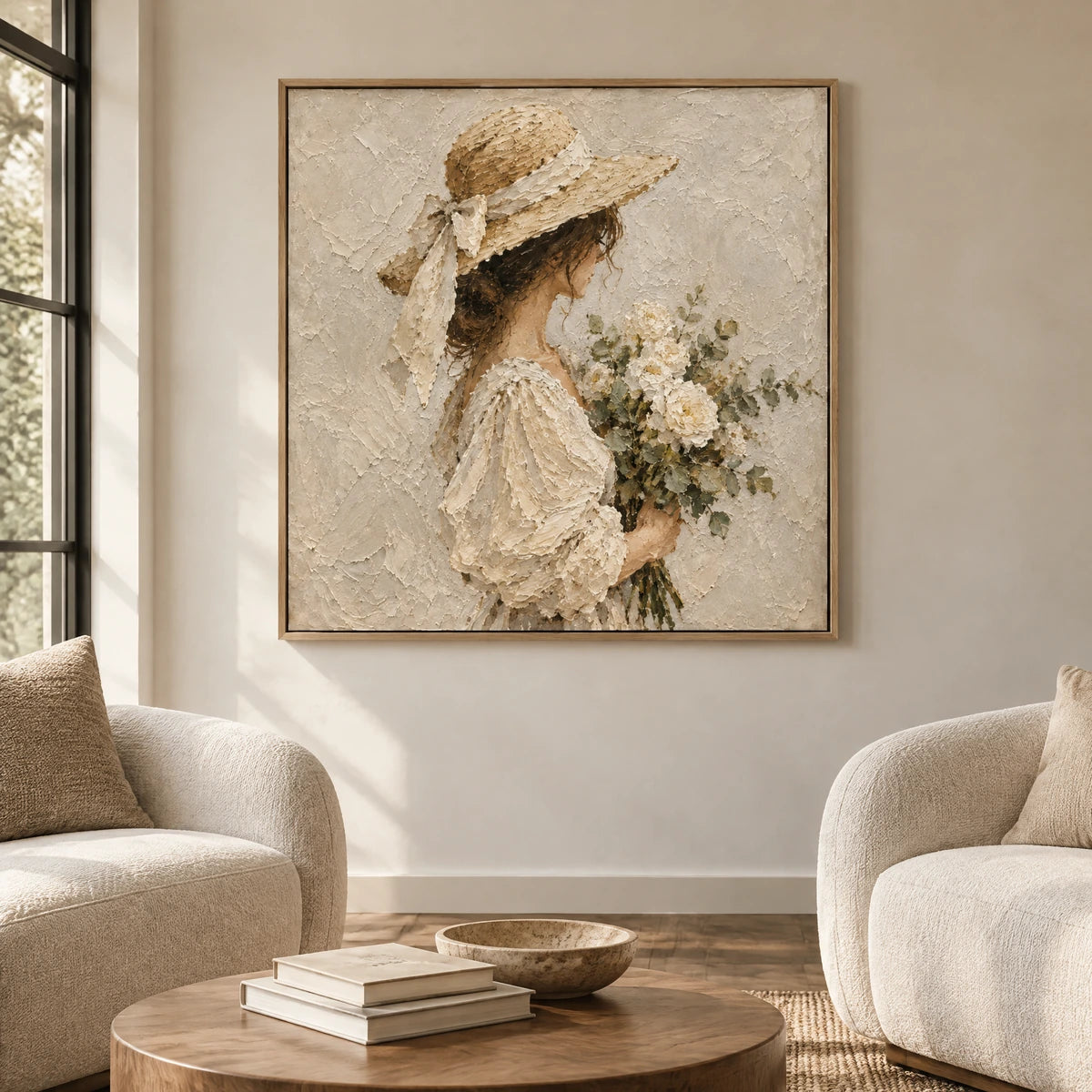 GATHERED LIGHT — Hotel, natural wood frame