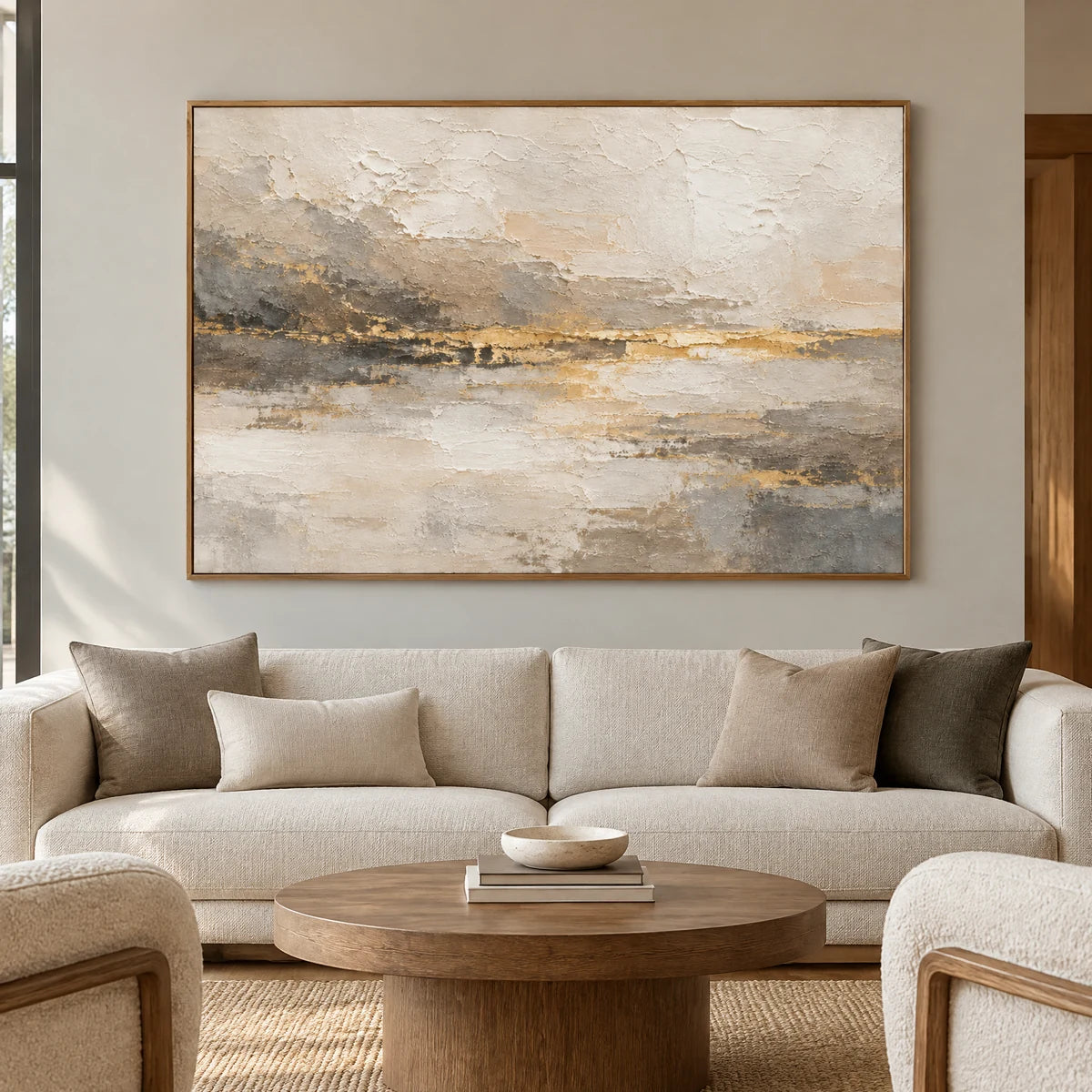 VEILED HORIZON — Hotel, natural wood frame