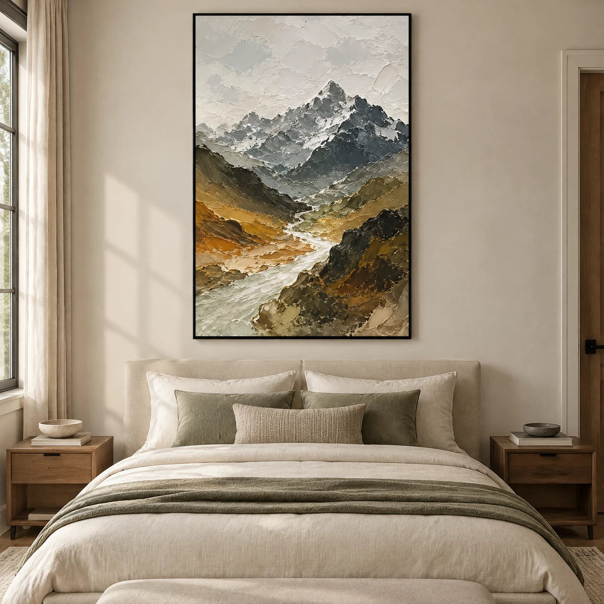 HIGHLAND PASSAGE — Bedroom, black frame