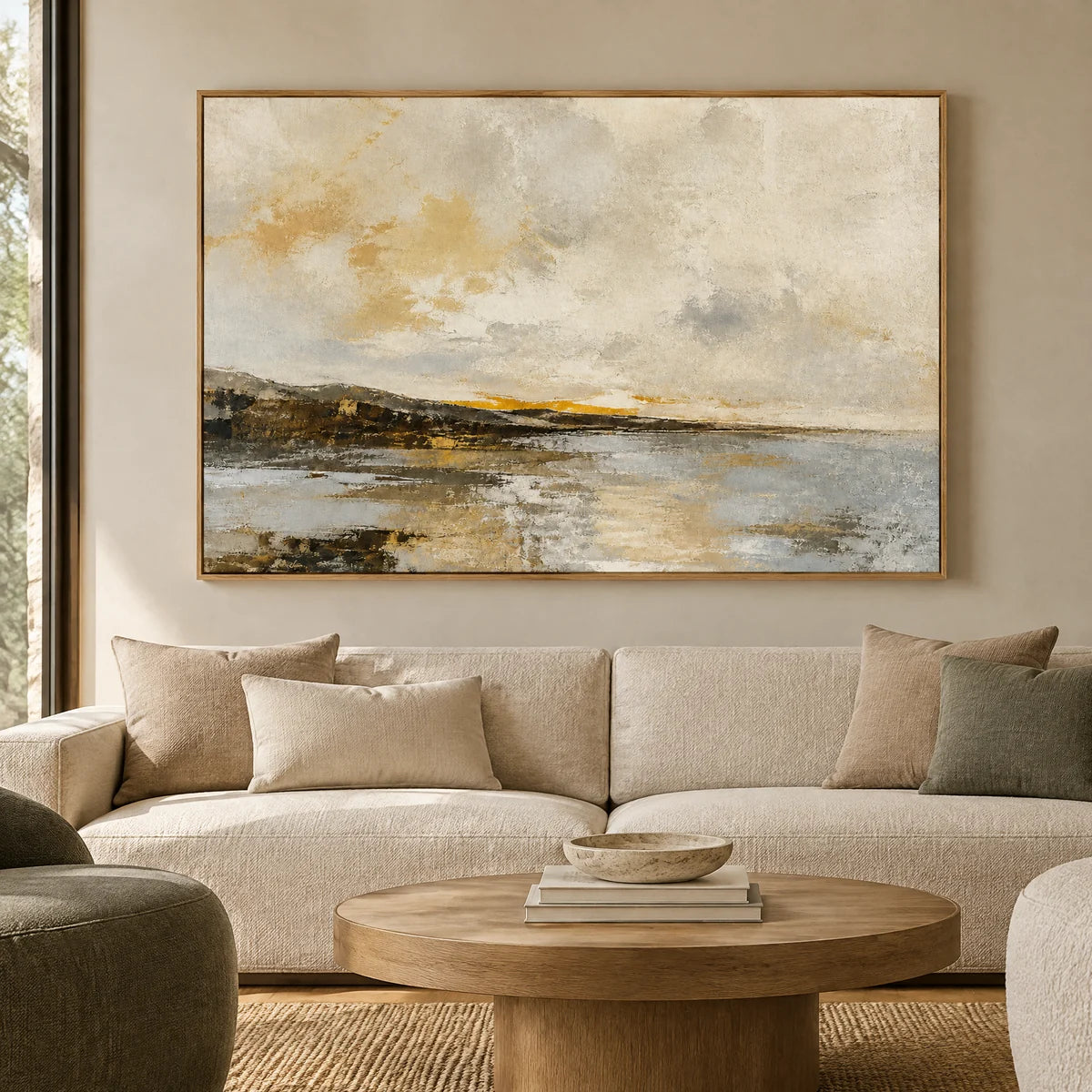 DISTANT QUIET — Hotel, natural wood frame