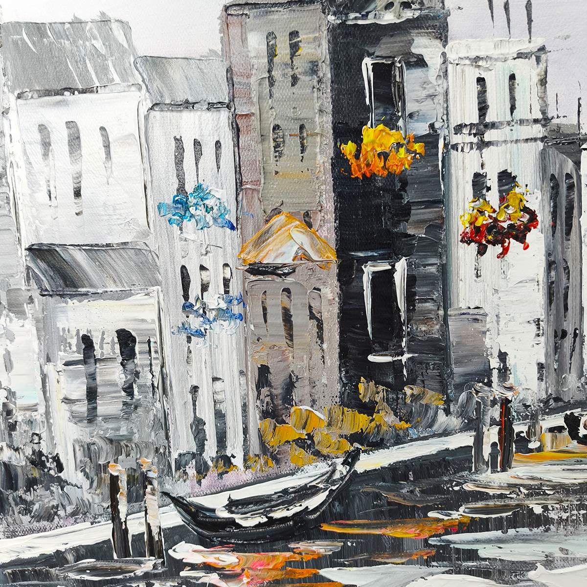 Ready to Ship ｜PARISIAN AUTUMN STROLL: Romantic Cityscape Oil Painting