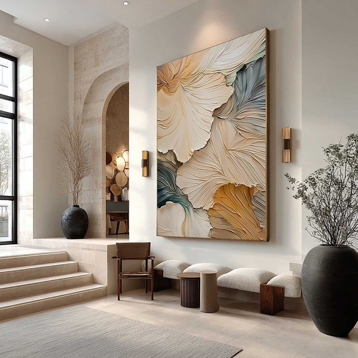 PETAL WHISPER: Soft Impressionist Floral Oil Painting