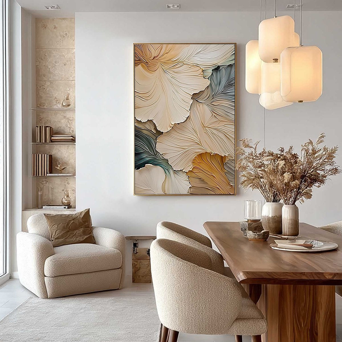 PETAL WHISPER: Soft Impressionist Floral Oil Painting