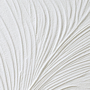 PLUME: Textured Minimalist Wabi Sabi Feather Painting