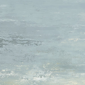 QUIET HORIZON: Textured Minimalist Wabi Sabi Seascape