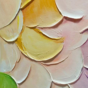 RAINBOW SCALES: Colorful Impasto Abstract Painting