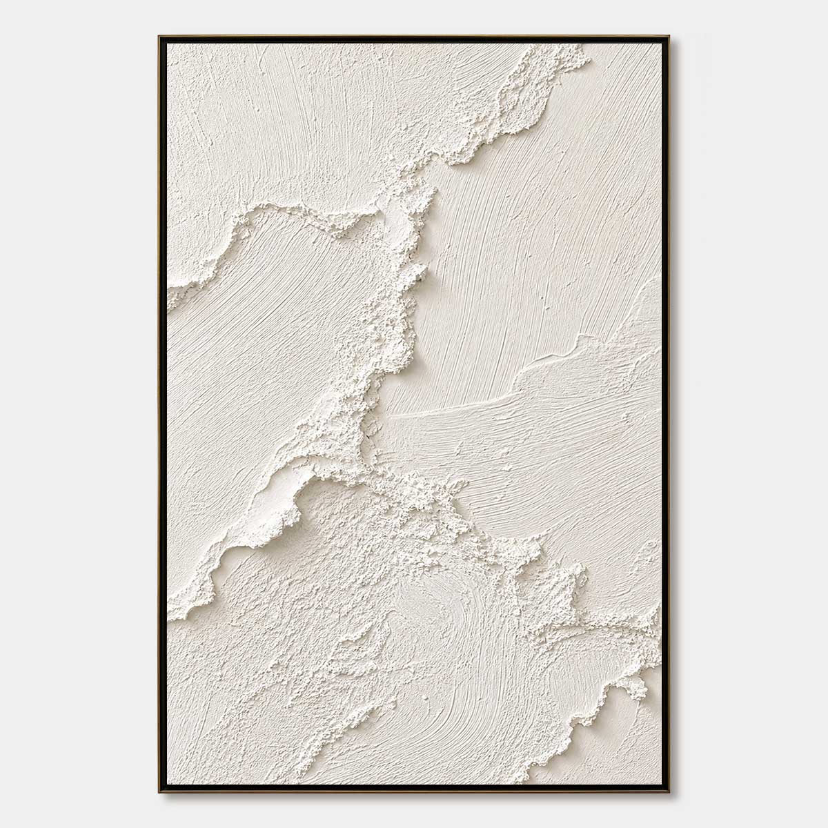 RIVEN: Heavily Textured Minimalist Wabi Sabi Wall Art