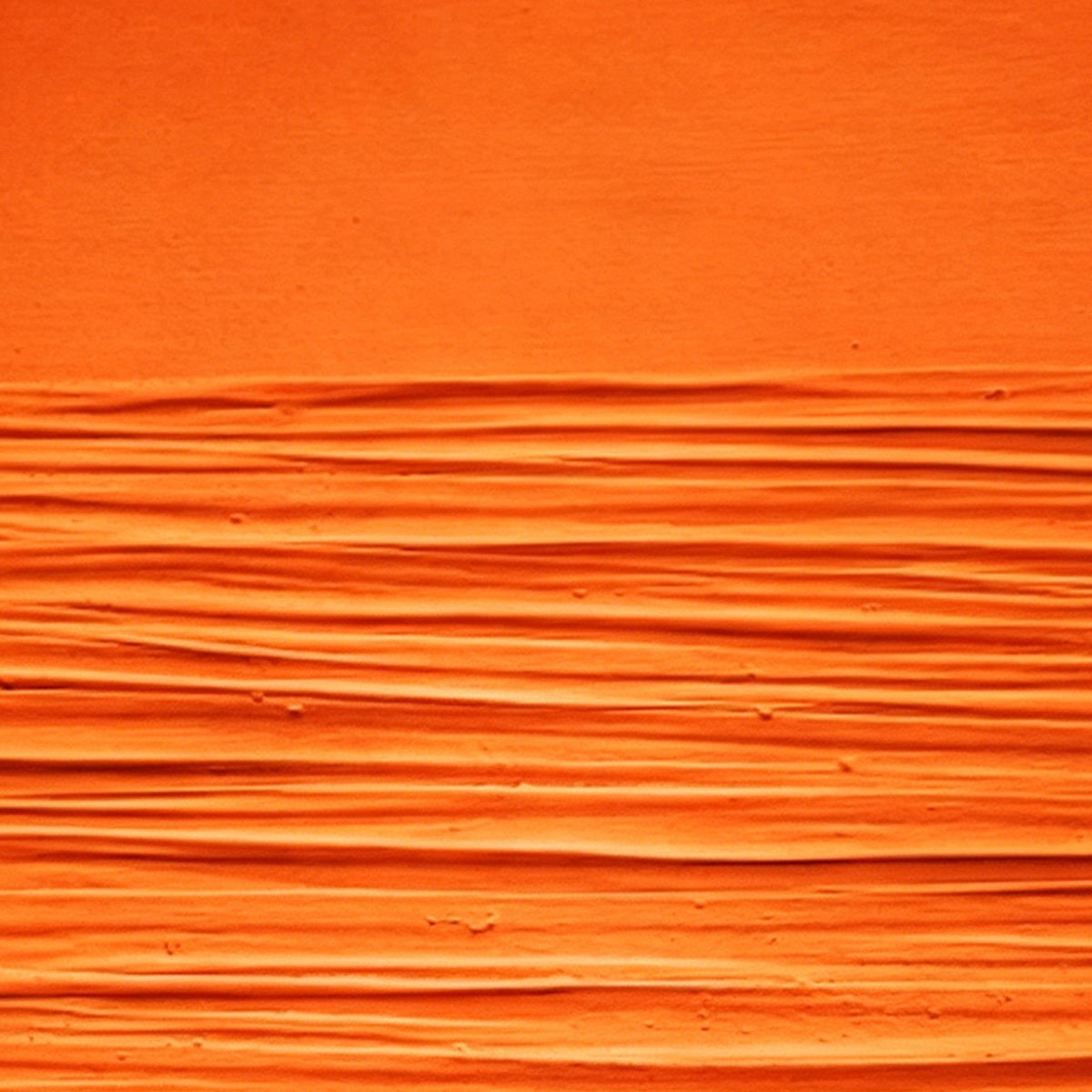 SAFFRON RHYTHM original textured orange abstract wall art with horizontal grooves.
