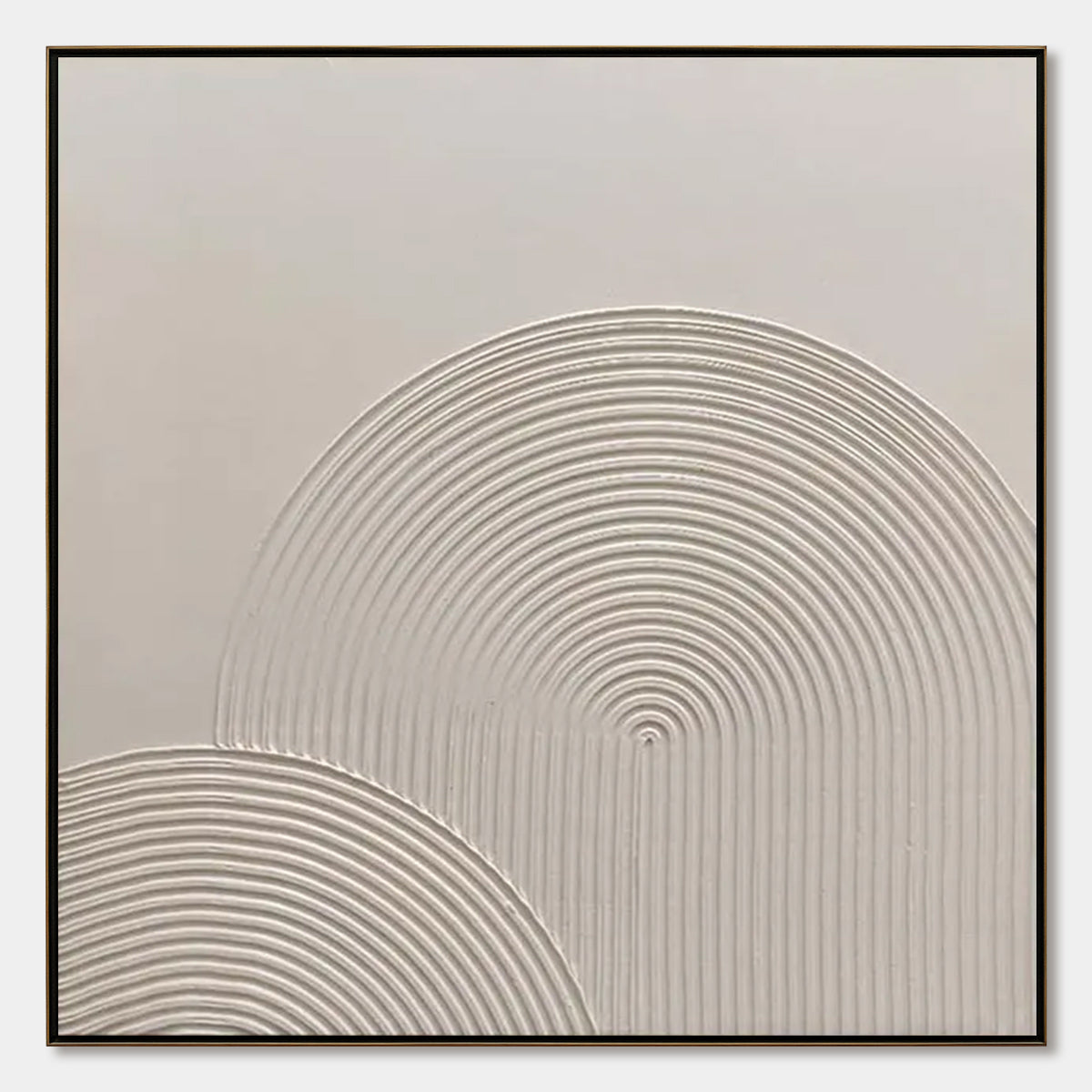 SANDSTONE ARCHES Textured Minimalist Abstract Oil Painting