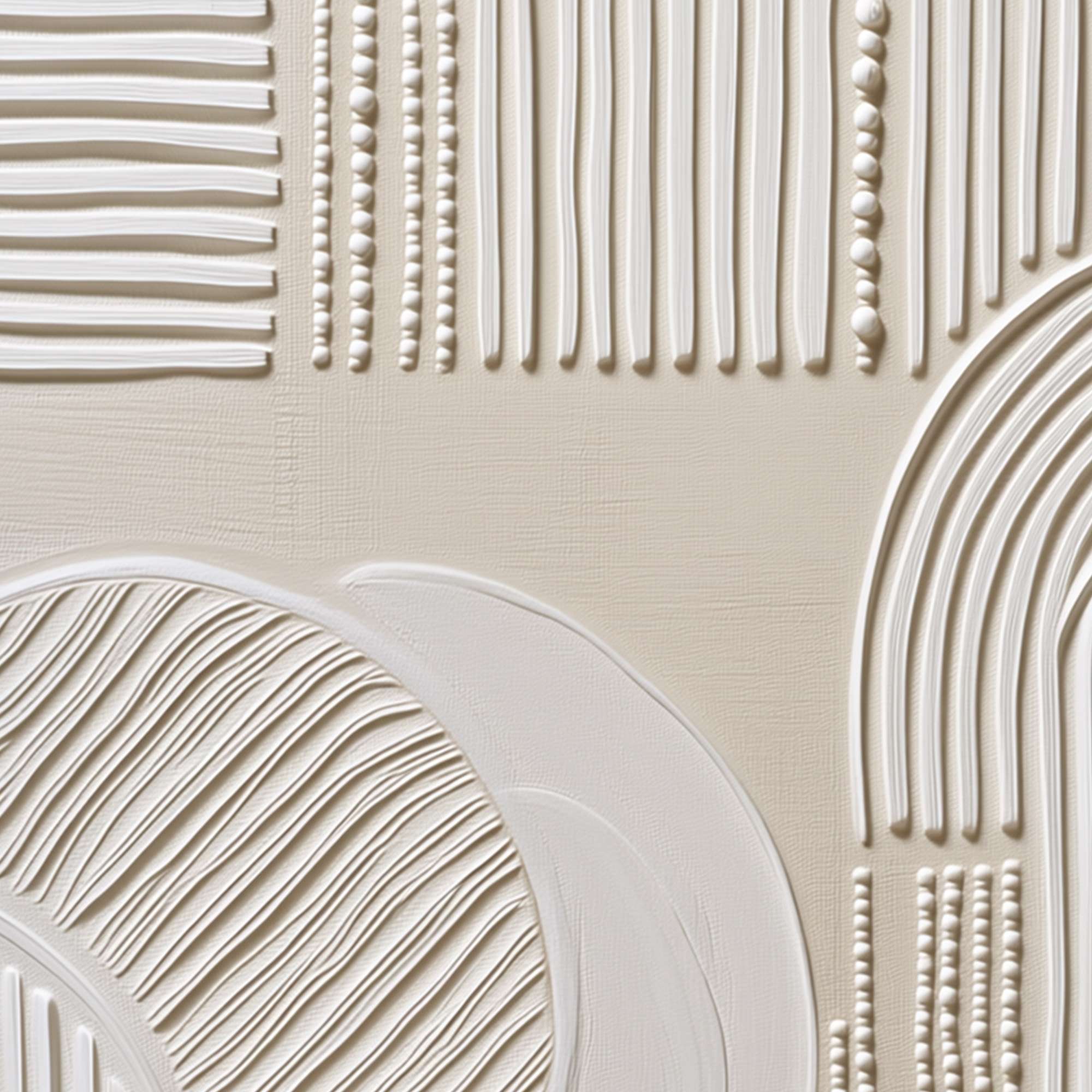 SCULPTED SERENITY: Textured Minimalist Abstract Wall Art