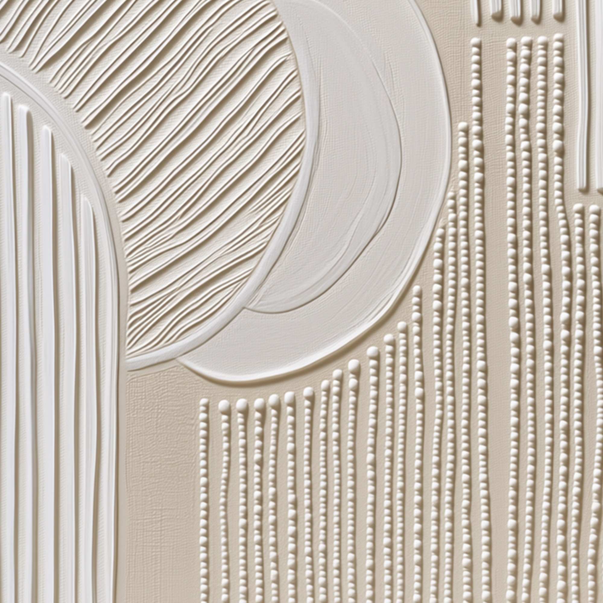 SCULPTED SERENITY: Textured Minimalist Abstract Wall Art