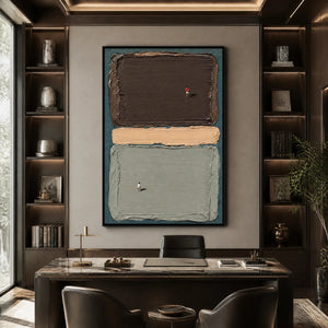 SILENT SWIMMERS: Minimal Swimmers Color Block Art