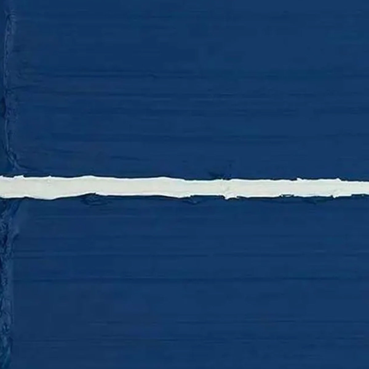 SILENT WAKE: Minimalist Sailboat Seascape Oil Painting