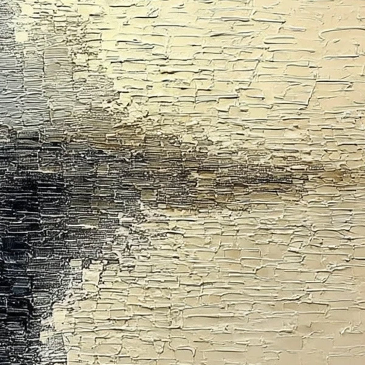 STONEHAVEN: Large Square Wabi Sabi Textured Abstract Painting