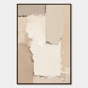 STRATA: Textured Neutral Abstract Wabi Sabi Wall Art