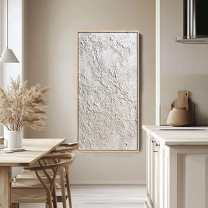 STUCCO: Heavily Textured Wabi Sabi Abstract Painting